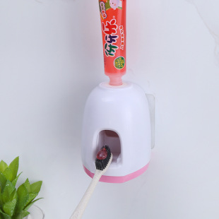 吸盘式挤牙膏
