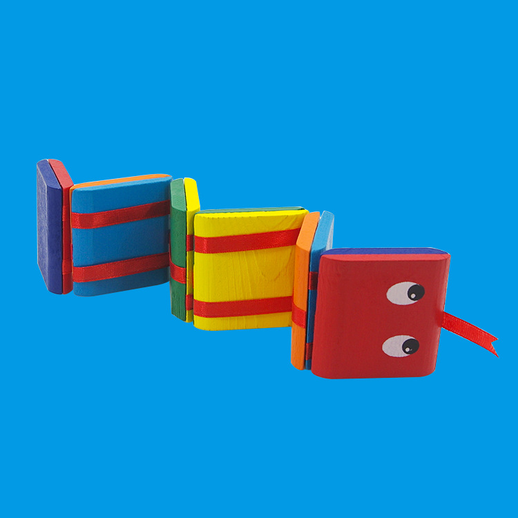 经典木制多彩翻板 魔术小翻板彩色 手眼协调 益智智力溜溜板玩具