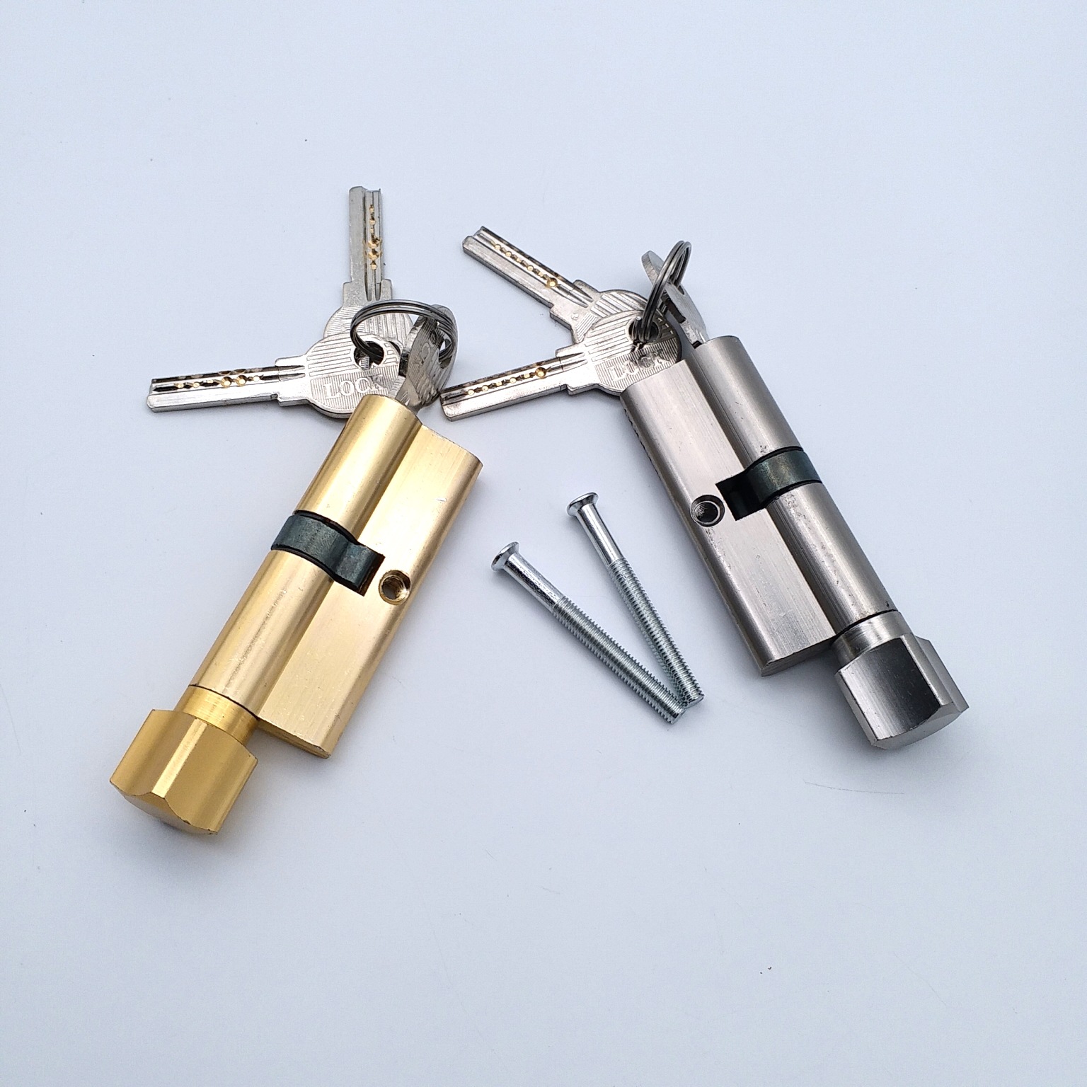 铜钥匙小70锁芯 室内门铝合金铜钥匙锁芯 木门小70锁芯 厂家批发