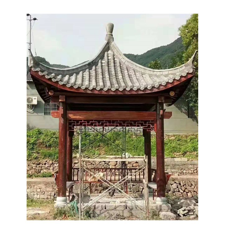古建长廊 六角凉亭 木屋 古建门楼图片牌坊 六角凉亭 八角亭 凉亭