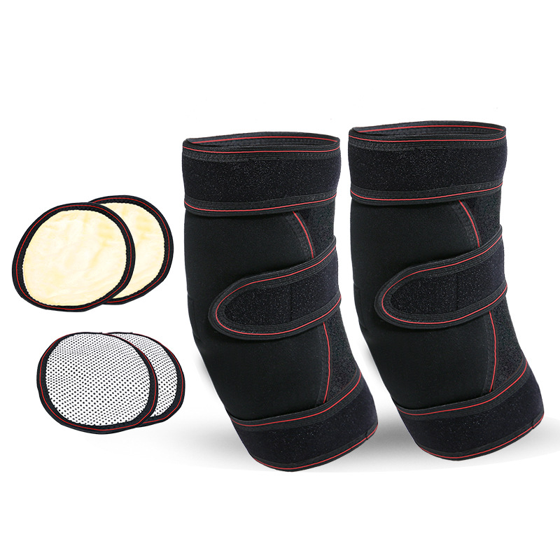 2018新款护膝 托玛琳自发热护膝保暖老寒腿护膝 运动护膝批发秋冬