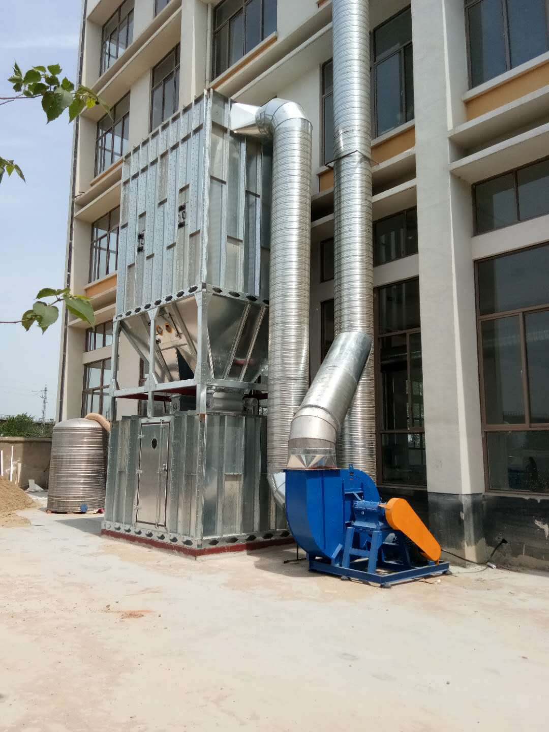 工业粉尘处理除尘设备 布袋除尘器 中央除尘器 单机脉冲除尘器