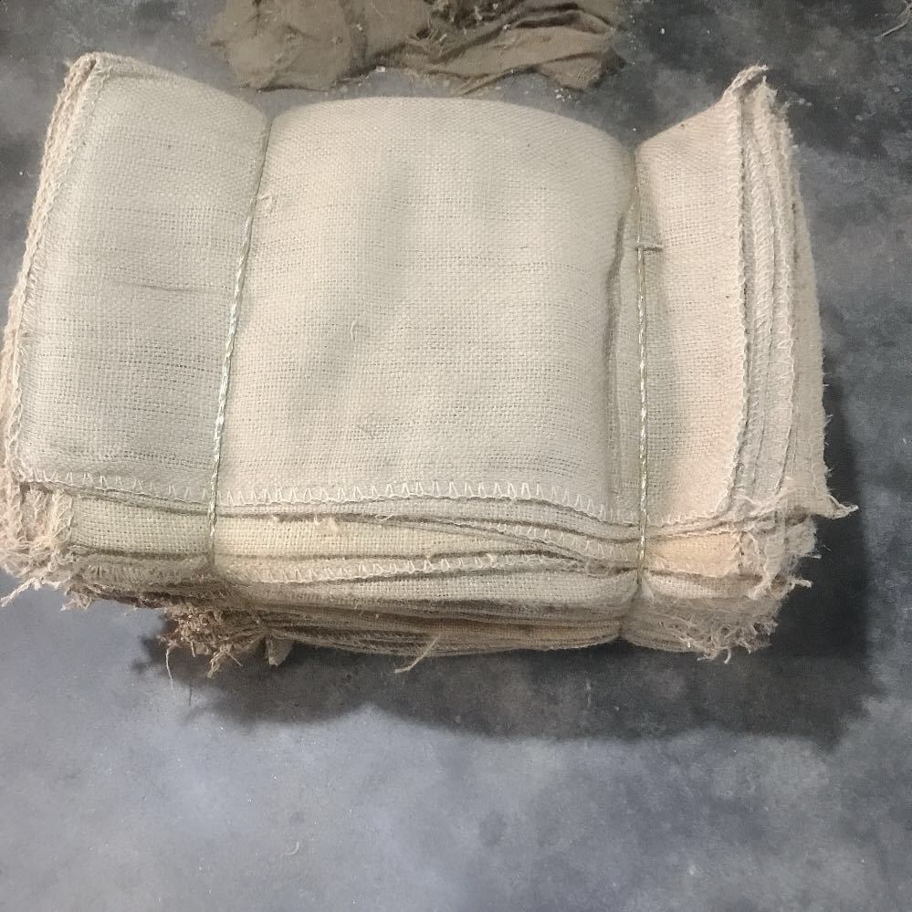 厂家批发定制麻布袋 多规格麻绳编织物流包装袋 装沙土五金粮食袋