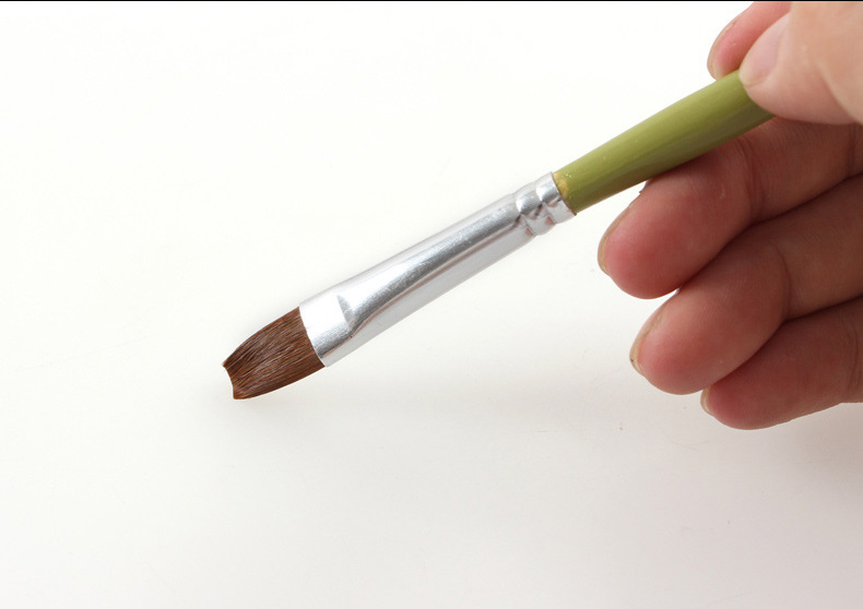 马利g1860水粉笔 平头油画笔 笔刷 排笔 丙烯画笔 平峰绘画笔套装