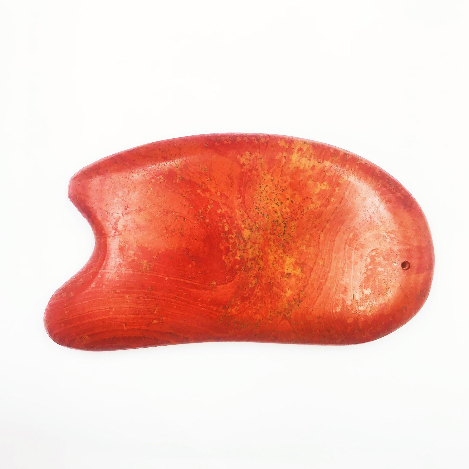 现货大量批发红砭石刮痧板 泗滨砭石刮痧板 红砭石刮痧板