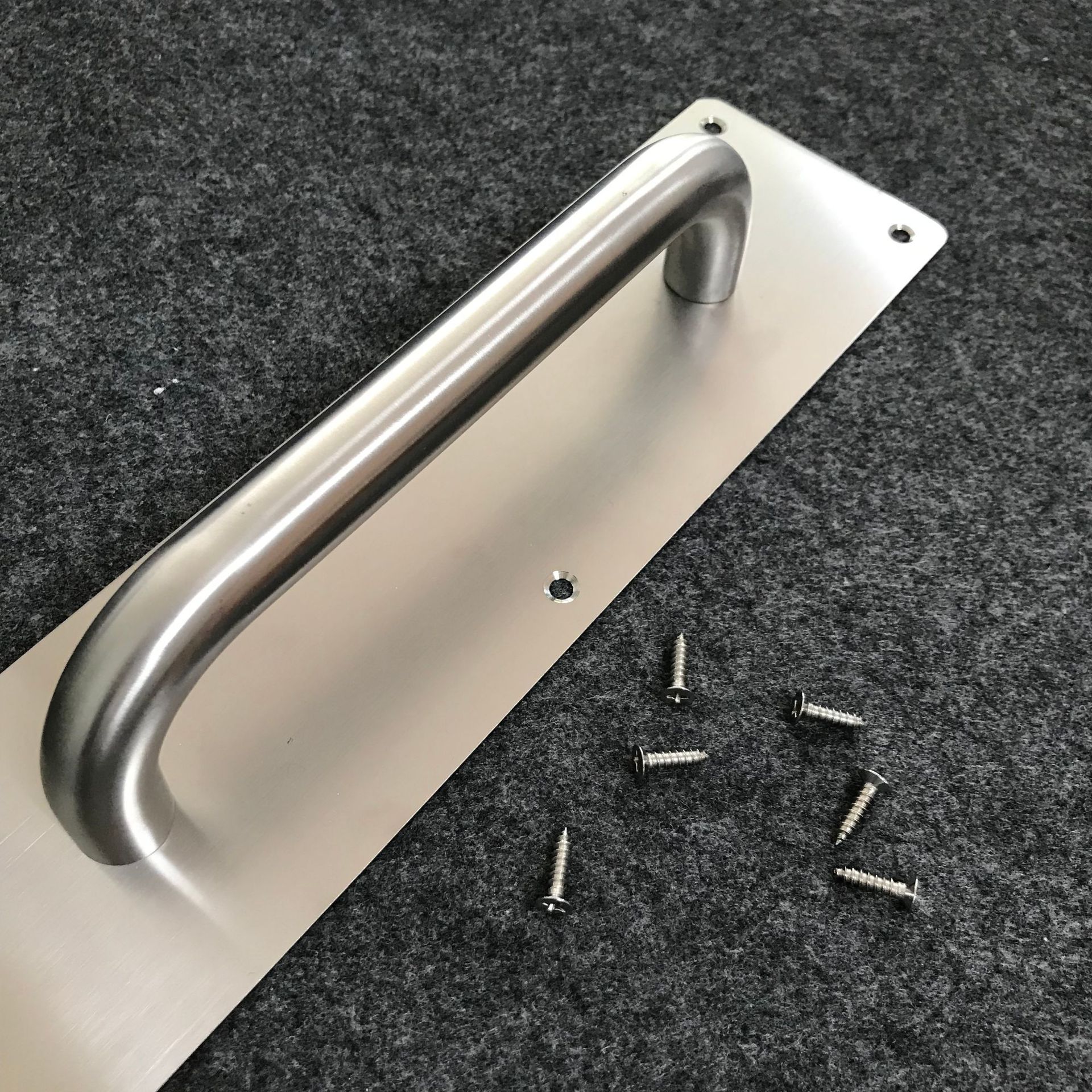 通道门拉手 把手 防火门木门明装拉手 有框门简易拉手 钢板拉手