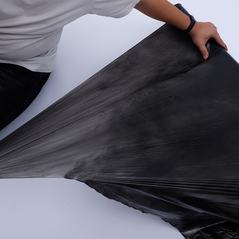 厂家批发黑色大棚膜 温室遮光塑料薄膜 农用黑色除草地膜