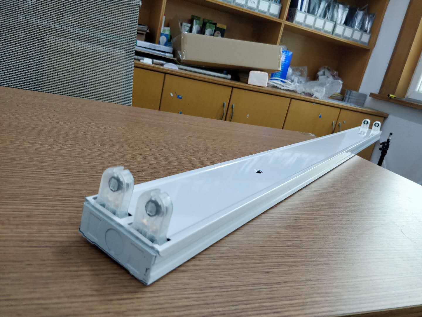 ledt8 铁皮支架 2*18w 2*40w 双管日光灯支架 t8 双平支架 t8空架