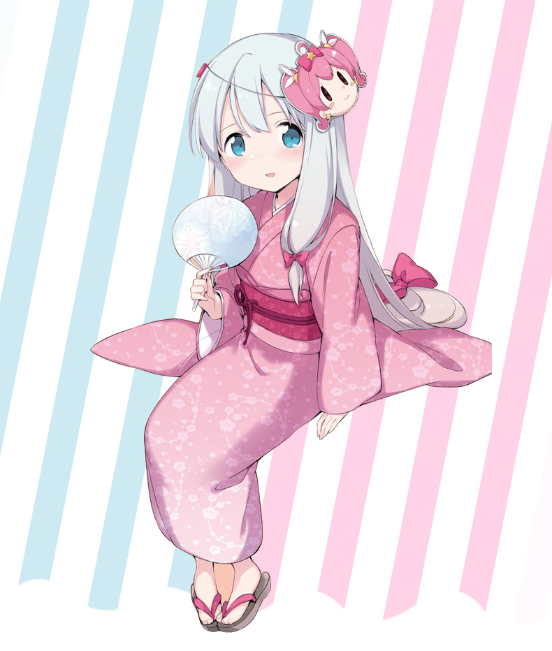 和泉纱雾cos服 红色和服 动漫和服日本动漫