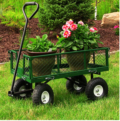 长期供应网格手推车 优质花园网车 网车加工