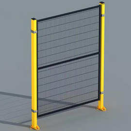 机器人安全围栏  车间护栏 仓库围网防护网隔离网护栏网无缝护栏