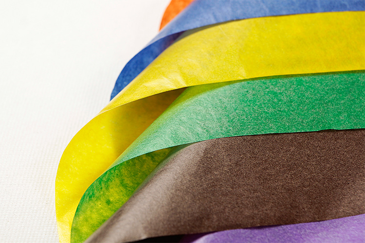 现货供应21克彩色蜡光纸半透明食品纸防油防水纸 手工diy剪纸