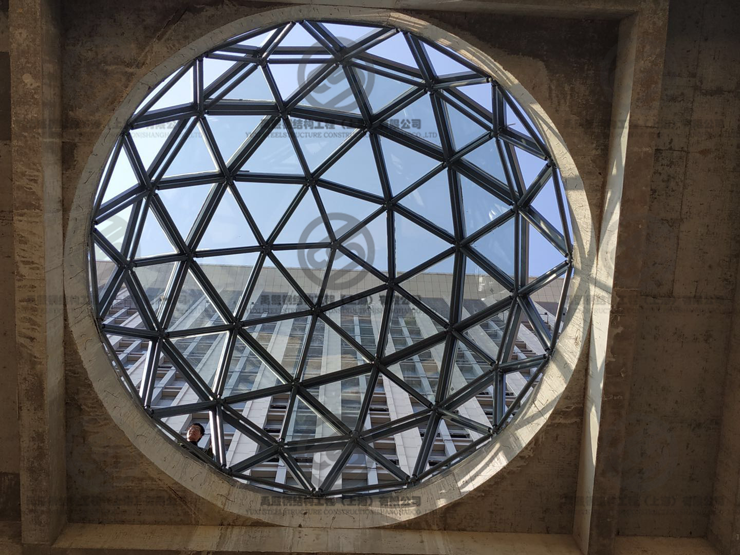 钢结构异形钢结构玻璃球体 球体穹顶工程 钢结构球体钢构