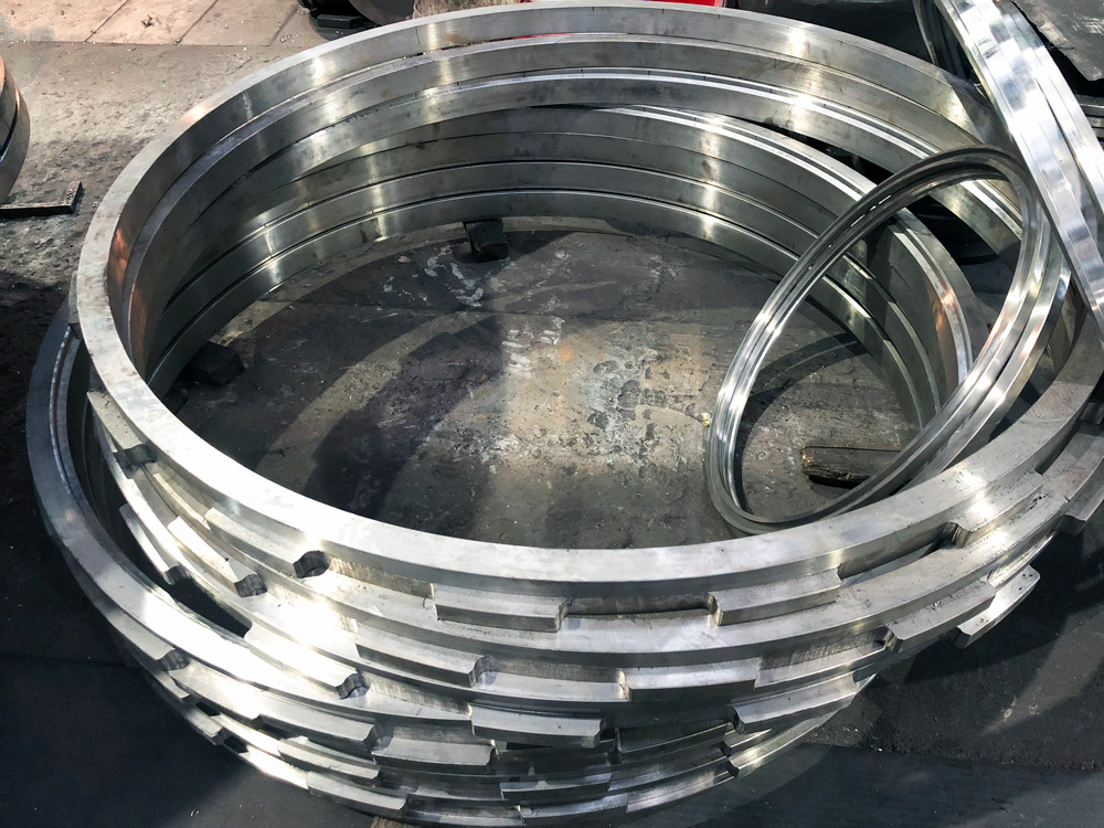 反应釜法兰 304不锈钢 碳钢 杀菌锅法兰盘来图定制