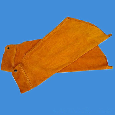 厂家批发供应牛皮电焊套袖防烫防飞溅焊工护袖防切割劳保防护袖套