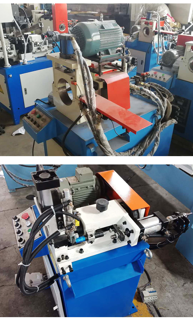 厂家直销 单头气动倒角机 高精度去毛刺倒角 机圆管铝管倒角设备