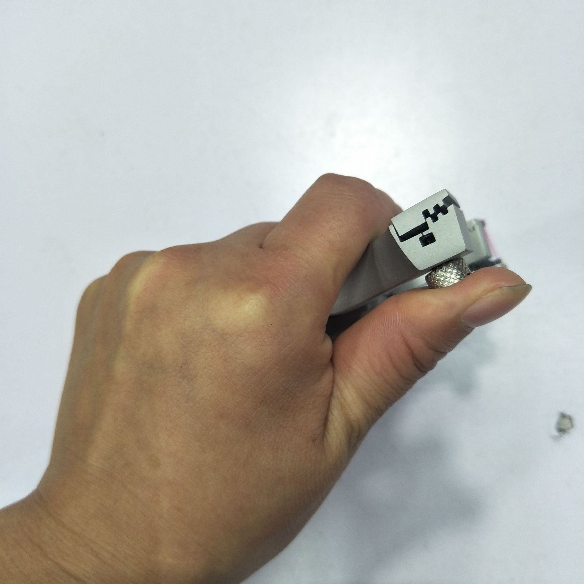 惊魂440c钛钢不锈钢按压弹簧扁皮弹弓夹片光纤精准户外厂家生产