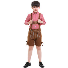 万圣节服装德国莫尼黑儿童啤酒节服角色扮演男童六一儿童节演出服