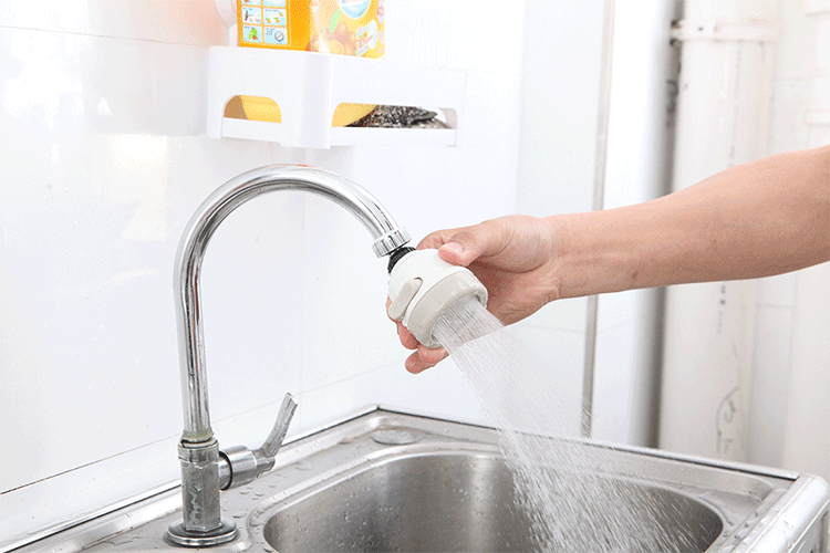 其他厨房小工具-厨房水龙头喷雾家用防水溅三档可调节