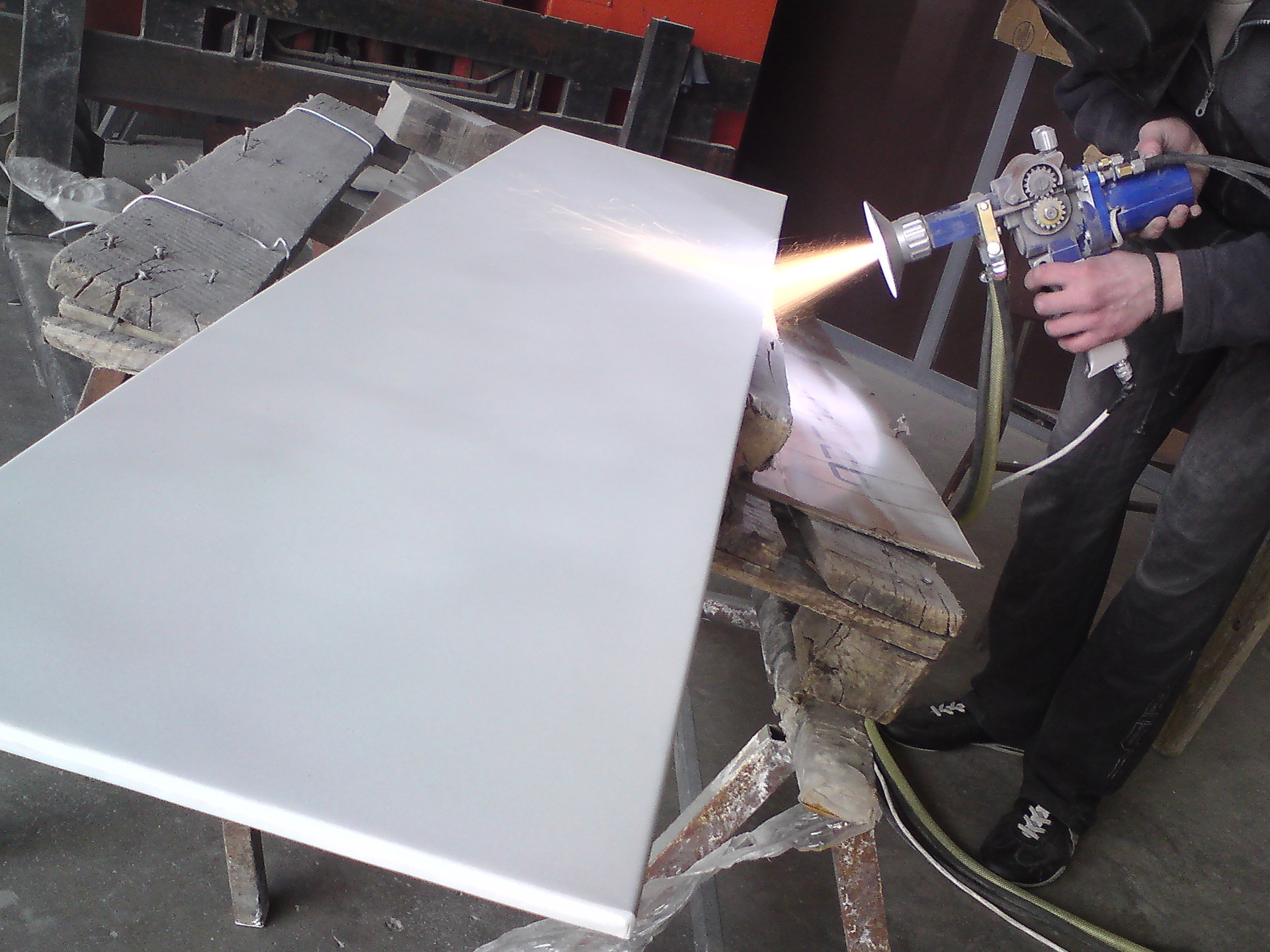 热喷锌的优势 热喷涂设备 喷锌机 补锌机 喷铝机 喷铜机