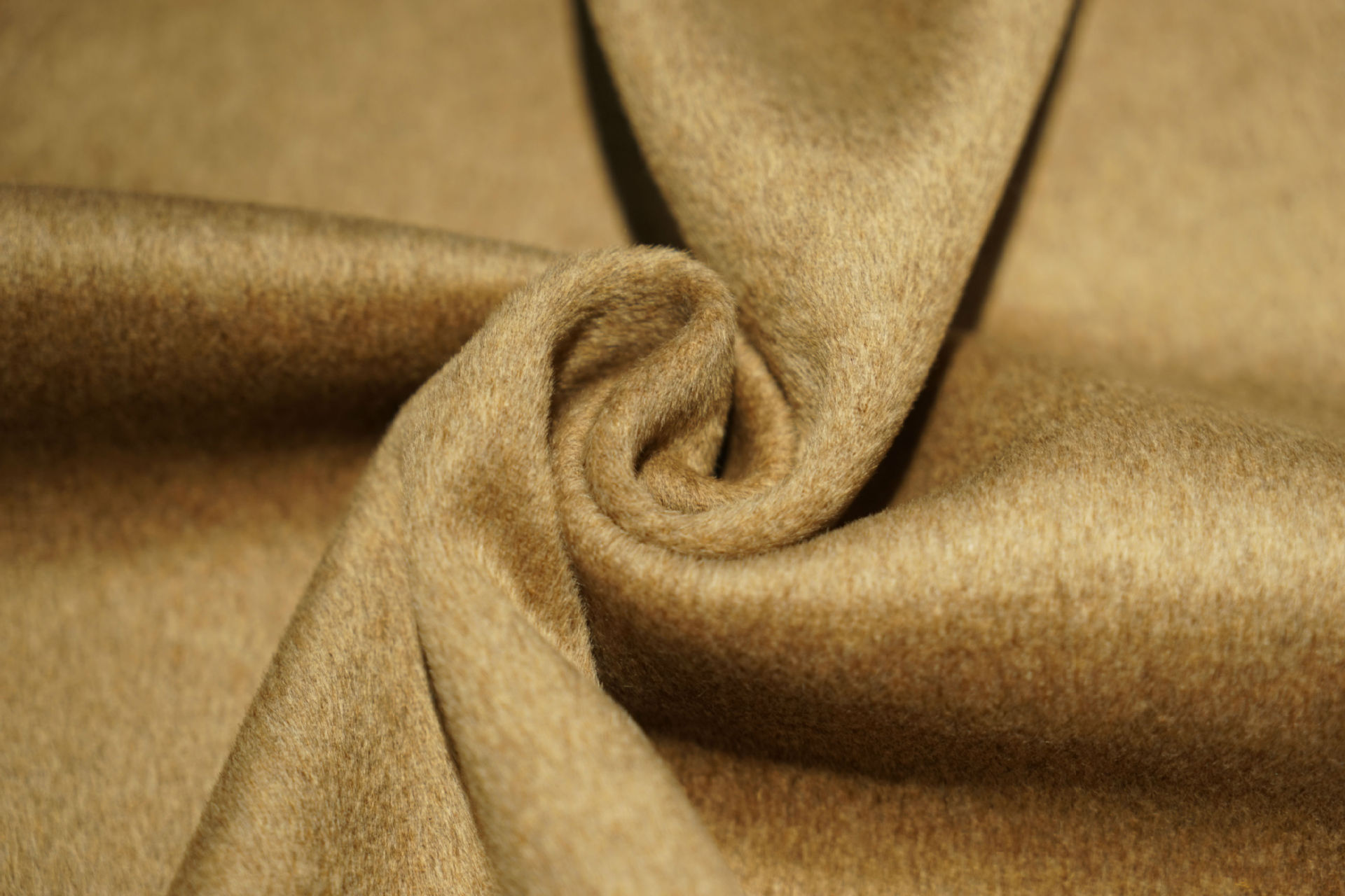 现货秋冬纯色毛呢面料素色粗纺羊绒男女大衣呢布料羊毛混色双面呢