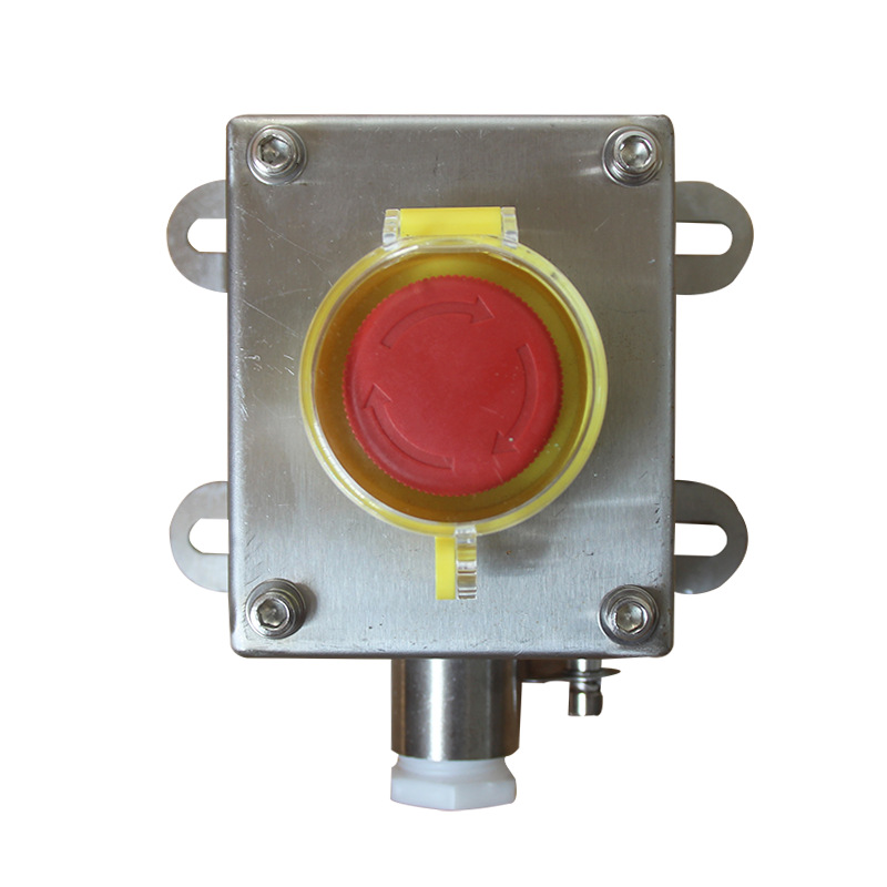 3位不锈钢防爆按钮盒启动停止加指示灯防爆按钮盒厂家直供
