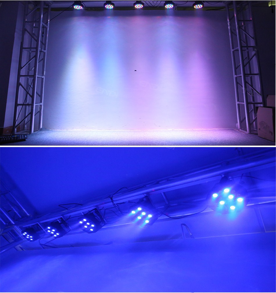 全彩led18颗帕灯 声控 ktv舞台酒吧灯 婚庆演出染色投光灯 帕灯