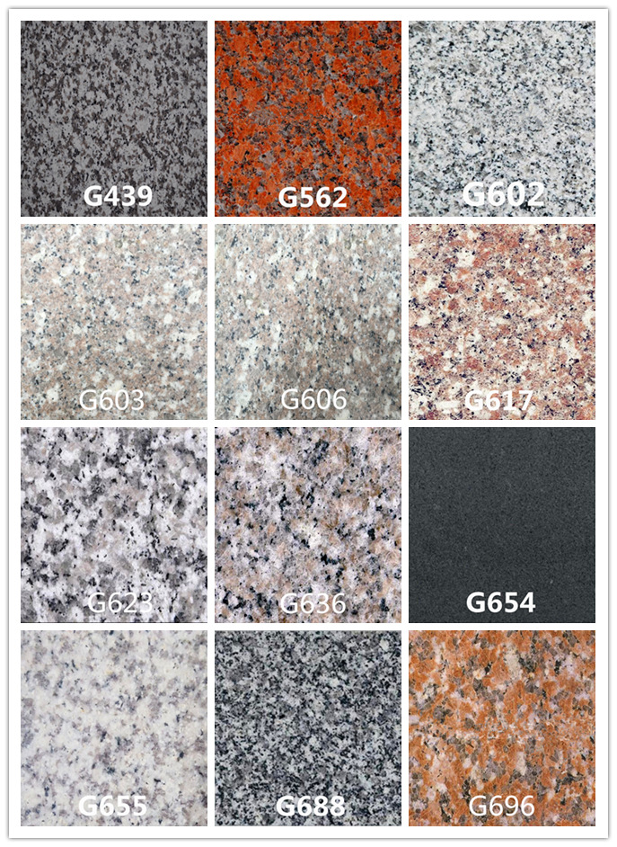 红棕花岗岩大量现货 南威石材销售外墙干挂别墅写字楼装修花岗岩