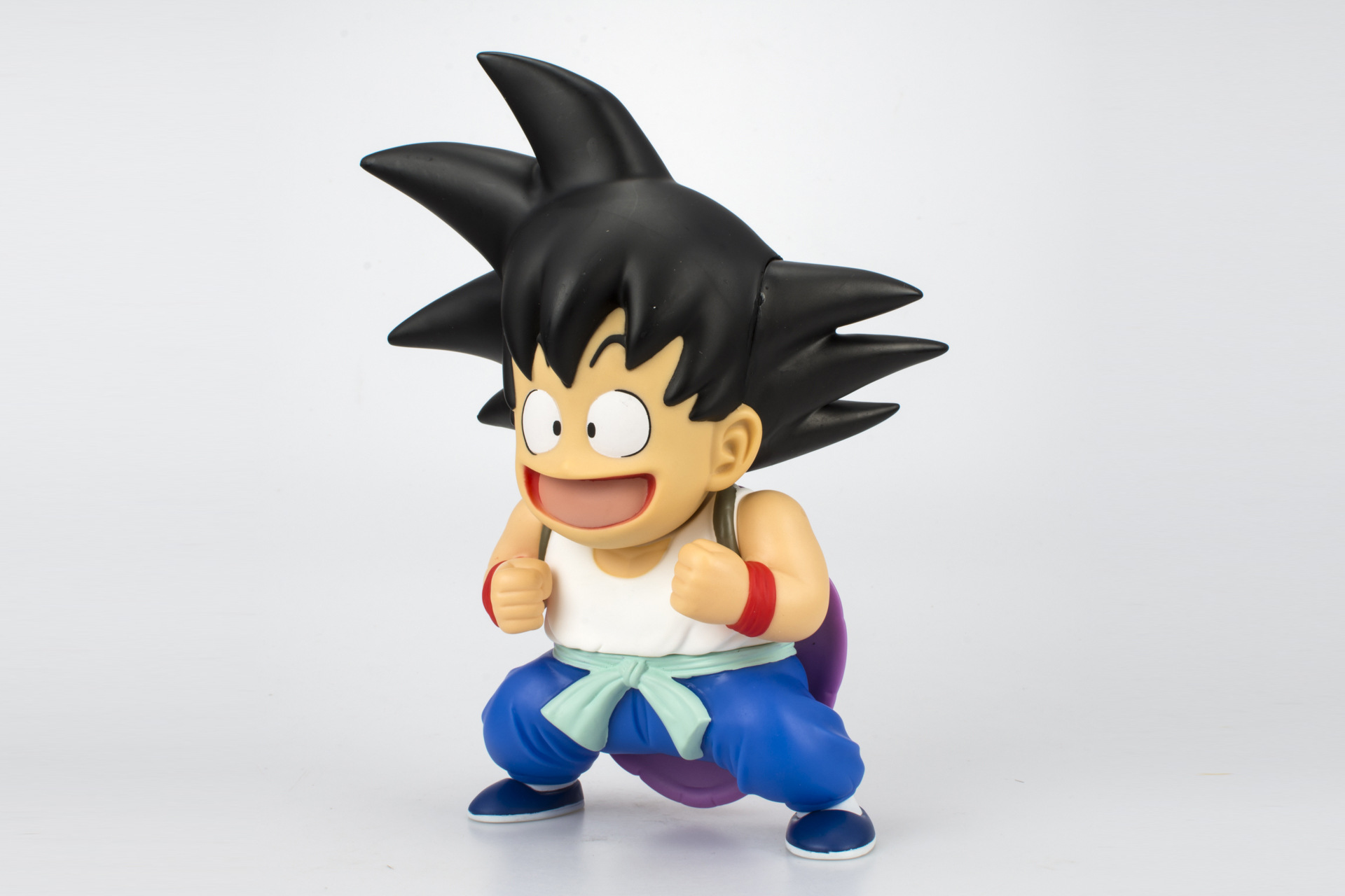 热卖七龙珠动漫周边q版2款细无限光头小林龟壳孙悟空手办模型摆件