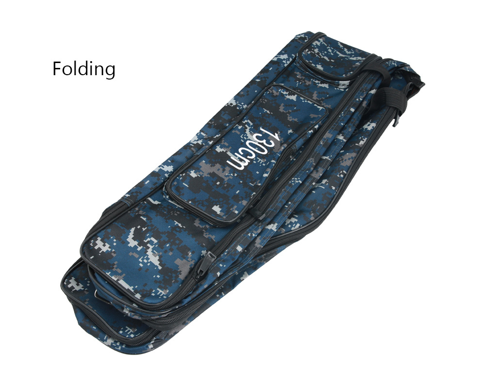 fddl软包 可折叠软钓鱼包渔包 绿迷彩大肚包海杆鱼竿包鱼包渔具包