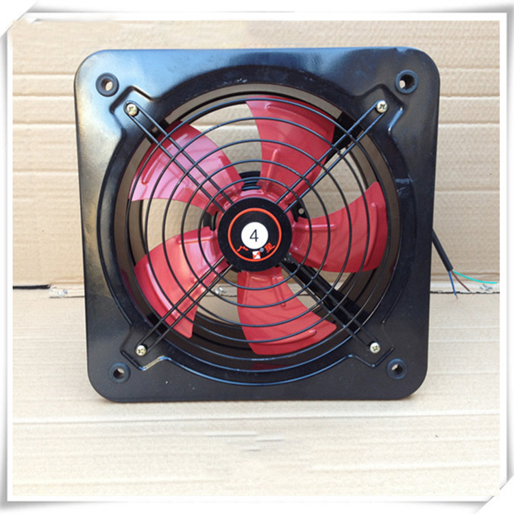 Industrial Wall Window Kitchen Fume Exhaust Ventilating Fan Ventilator Mute Axial Flow Fan 8-Inch