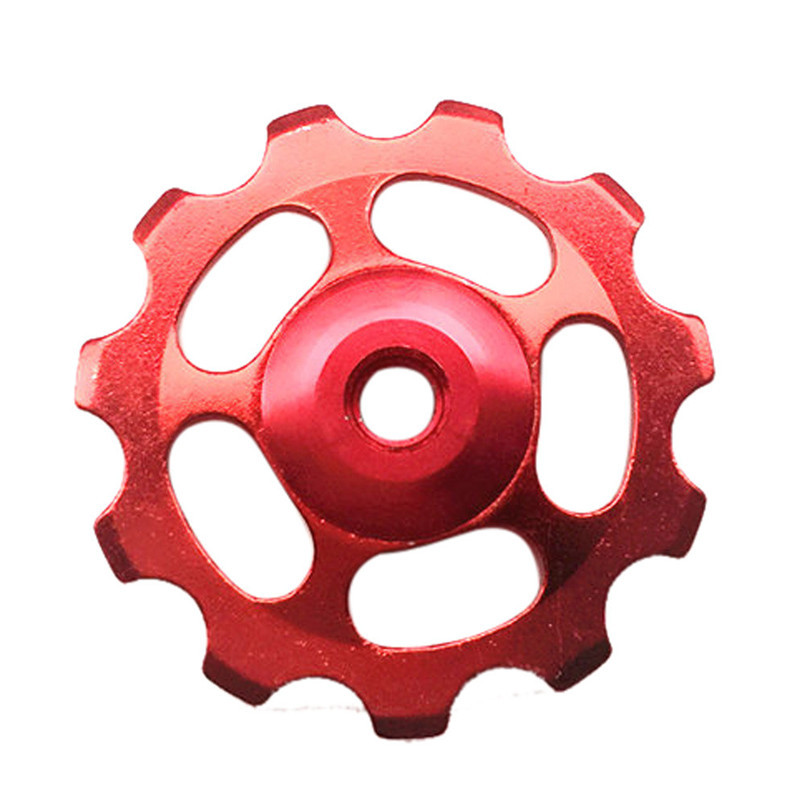 新款山地车导轮 后拨导轮 铝合金导轮 自行车后拨导轮 多色11t