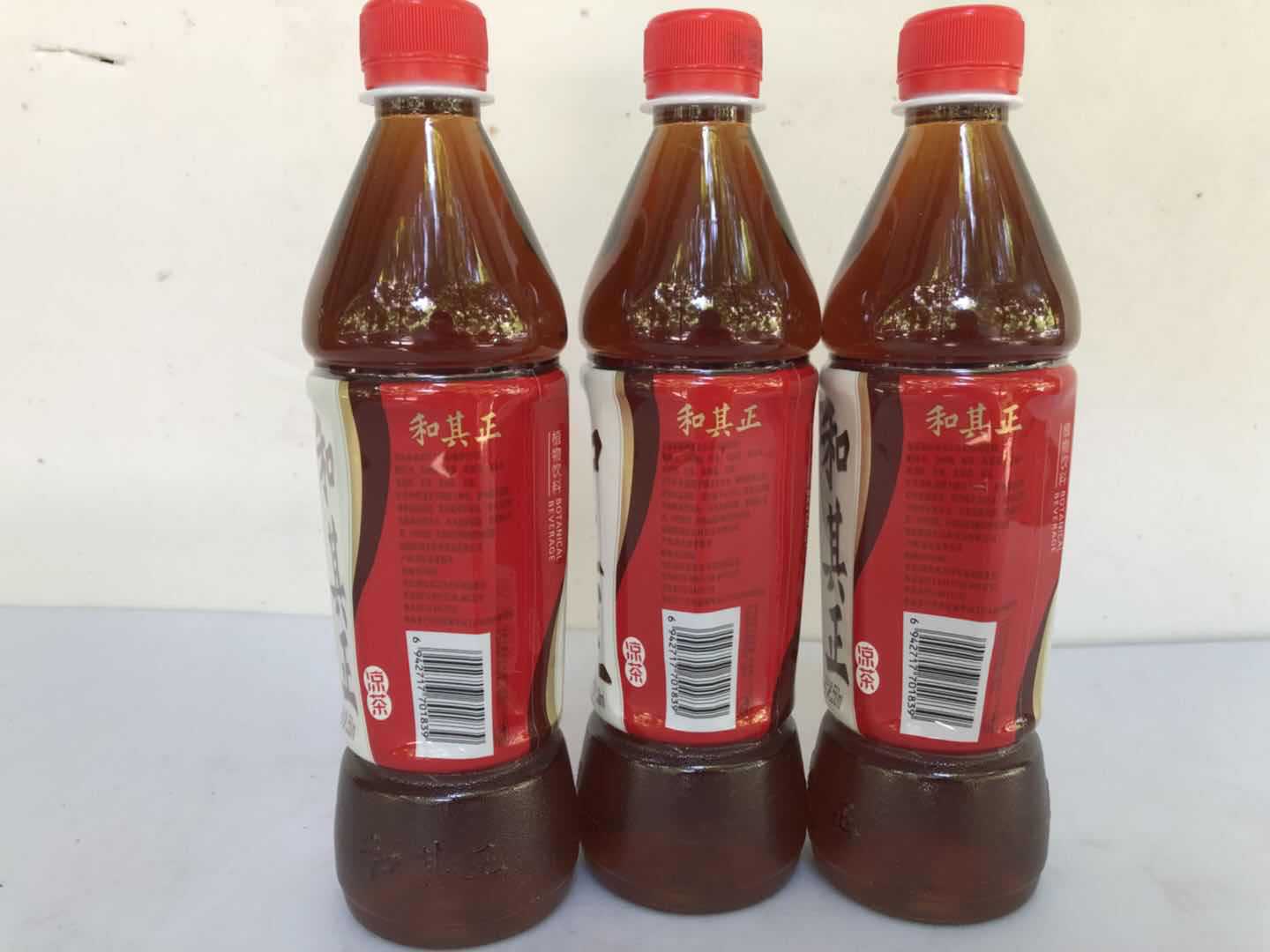 达利园和其正550ml15瓶装植物饮料凉茶整箱批发vg9kg