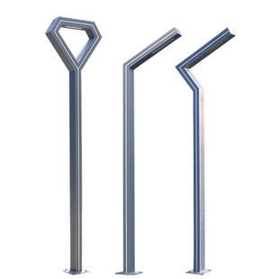 定制户外led7字灯了字灯铝型材庭院花园小区别墅景观3米4米路灯