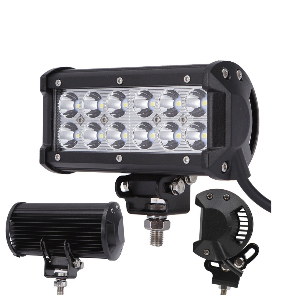 汽车配件 36w 双排 cree led长条灯 led工作灯 车顶灯 汽车检修灯