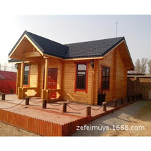 定制木屋别墅 选取优质木材 独立设计木质别墅 可移动小木屋制造