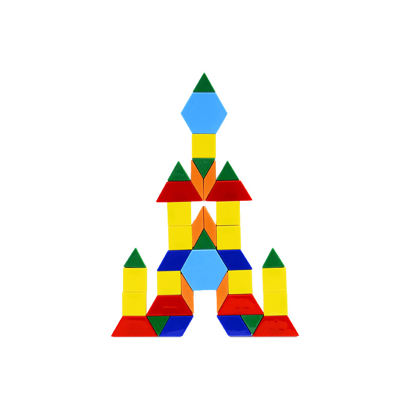 厂家供应 diy益智玩具 磁性几何拼图 早教学前亲子玩具 欢迎咨询