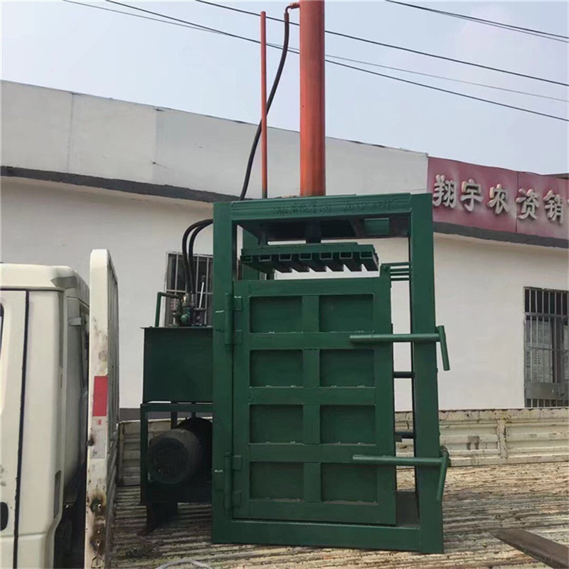 立式棉花液压打包机40吨液压打包机单缸液压打包机直销