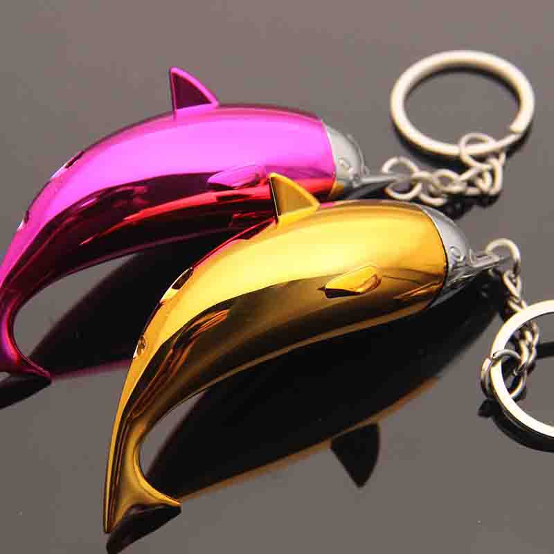 迷你海豚创意打火机电子明火新奇特创意造型搞怪趣味火机点烟器