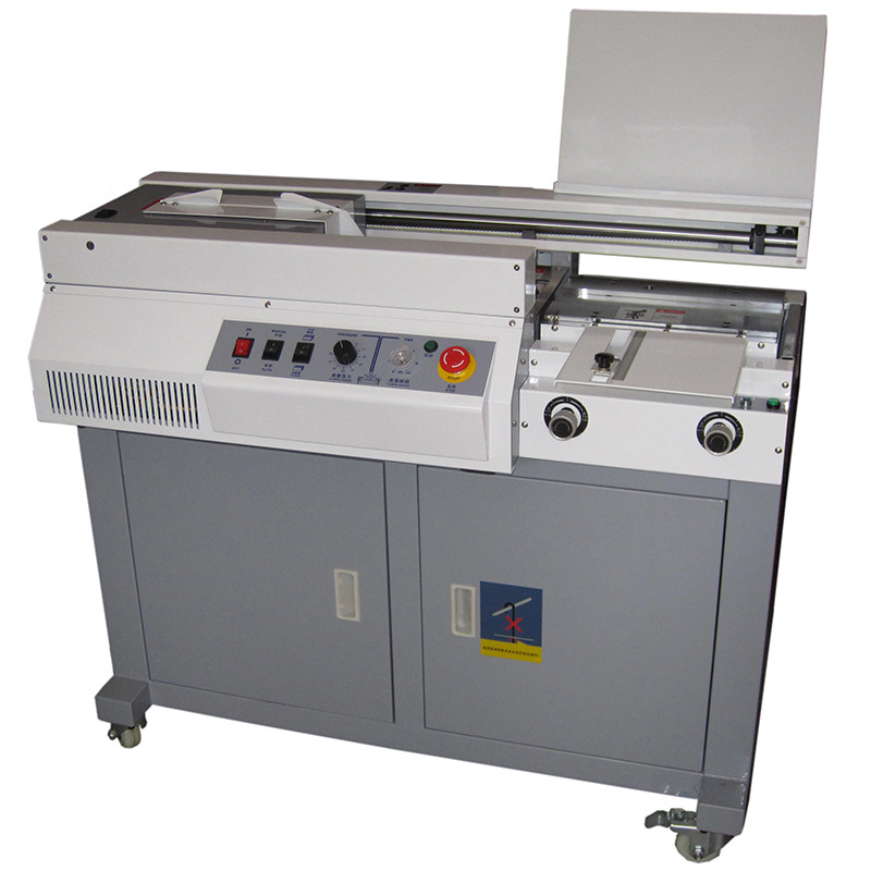 思普乐50e胶装机投标文件书籍装订机器热熔胶胶条全自动装订台式