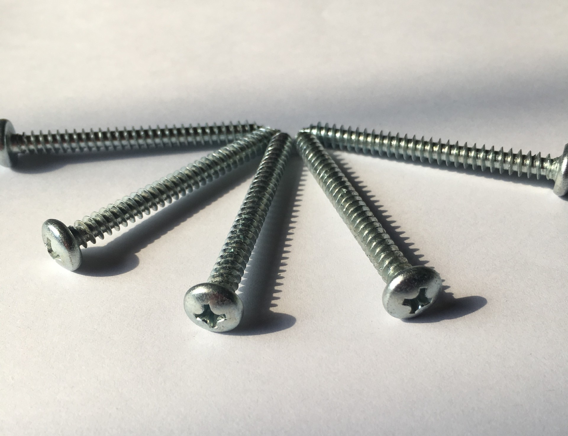 厂家直销 供应din7981 盘头自攻钉 4.2*50 一字,十字,复合槽