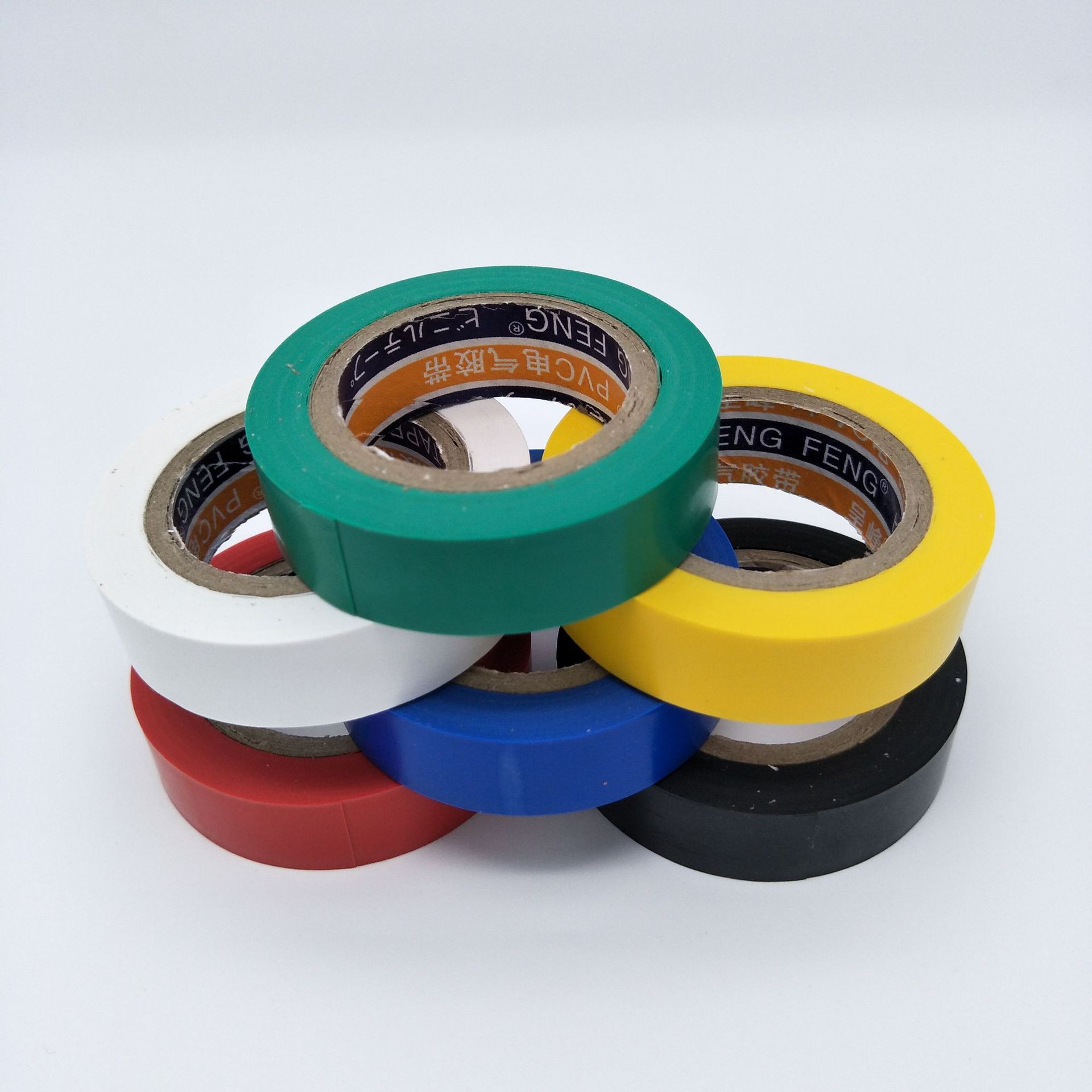 厂家直销 电工胶布pvc电气绝缘胶带 防水电工胶带 环保阻燃电胶布