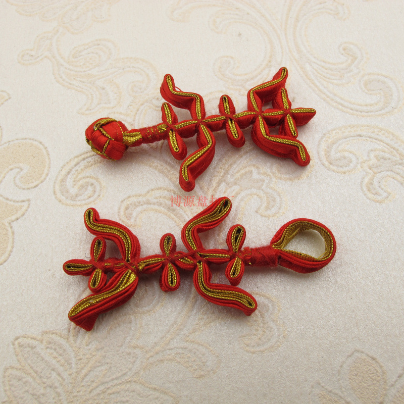 直销手工盘扣纽扣扣子 立体双喜民族风古典旗袍唐装扣定制