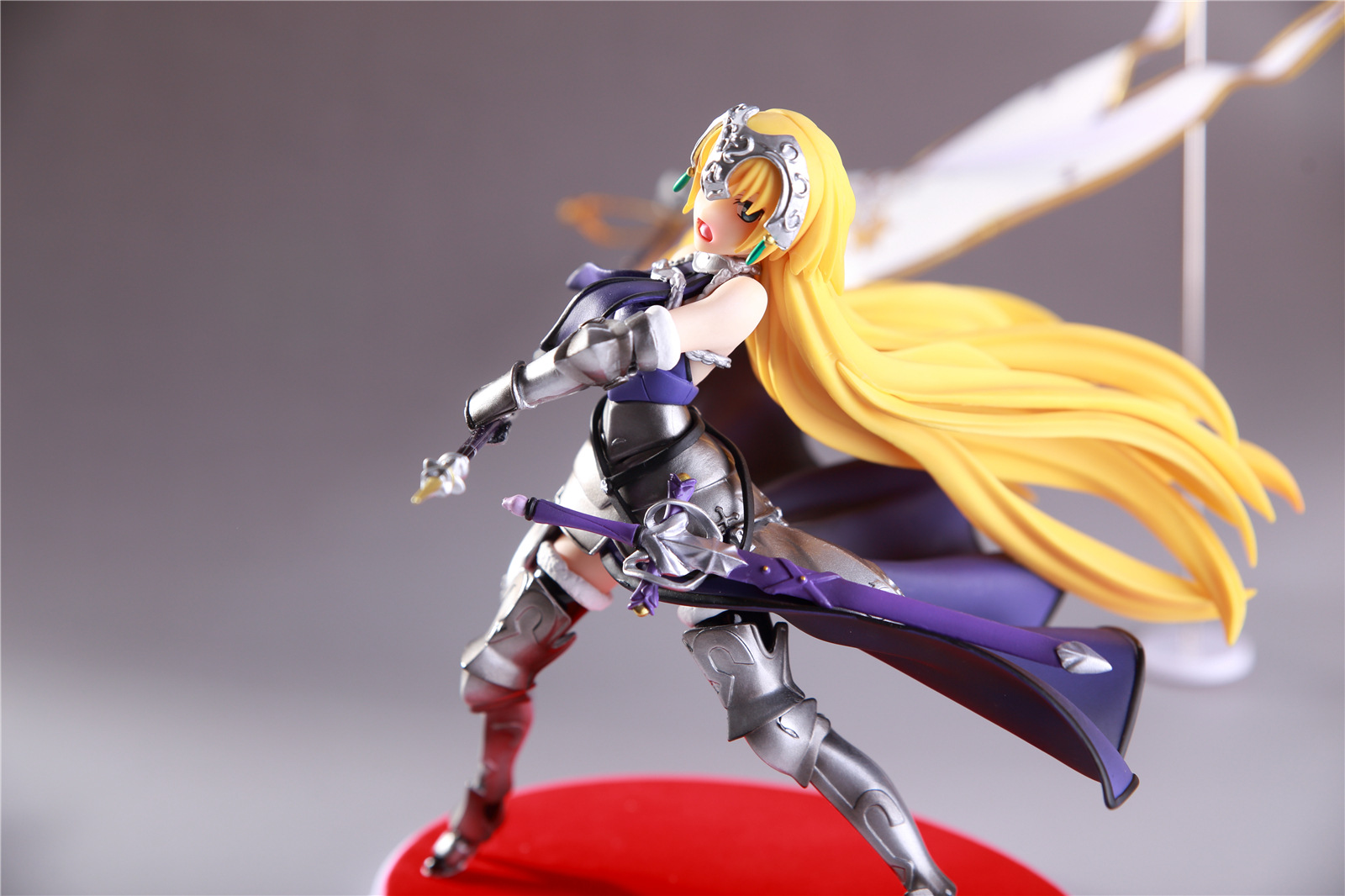 动漫fate 命运之夜 wf2017 gk 挥旗 贞德 蓝色 白色 两款 手办