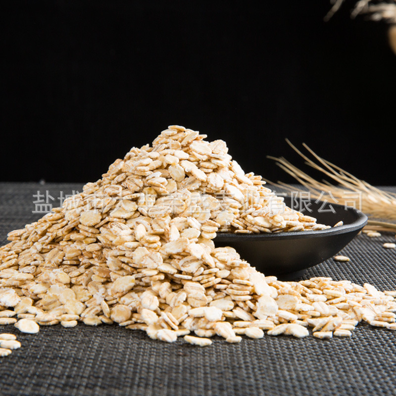 大量批发 大麦片 五谷杂粮 大麦压片食品农产品25kg袋装大麦片