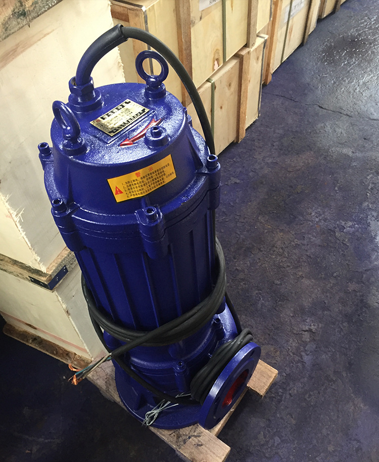 qw排污泵 wqk无堵塞移动式潜水泵 切割自动搅匀排污泵 立式回流泵