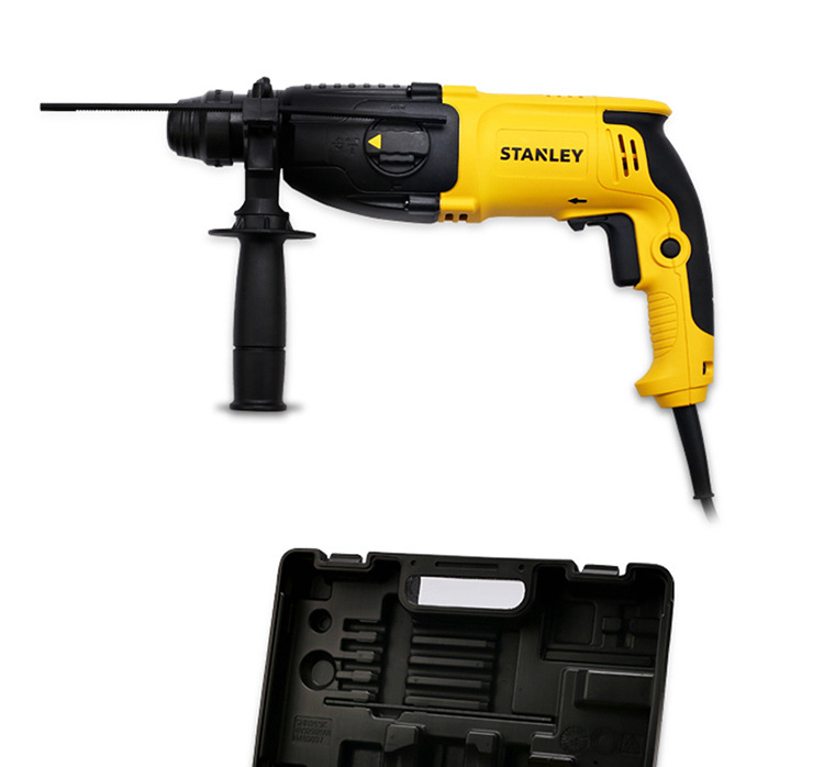 stanley/史丹利800w调速三用轻型电锤钻620w shr263k