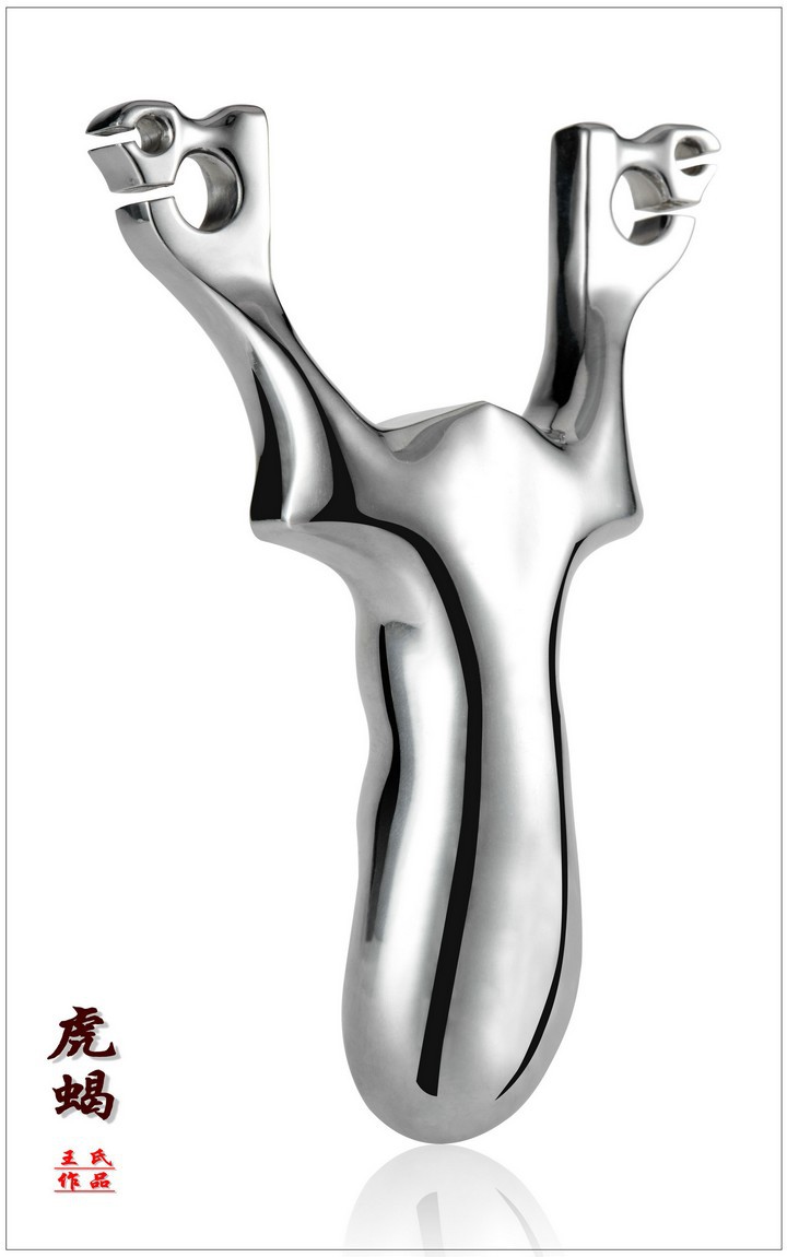 440不锈钢冷弯反曲皇冠 钛金战刀弹弓 王氏神剑锋影战旗狼牙虎蝎