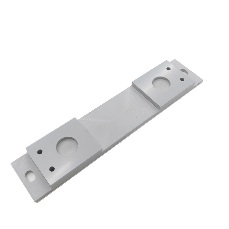 厂家供应灰色pvc板加工尼龙板设备支撑板cnc铣槽钻孔加工定制