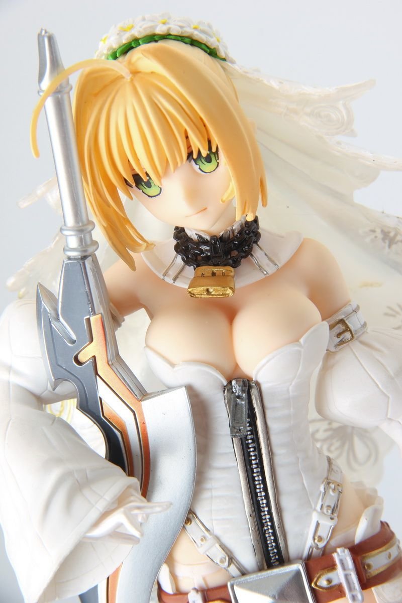 动漫前线 fgo saber 和服 礼服 仙鹤服 塞巴 优质版 盒装手办模型